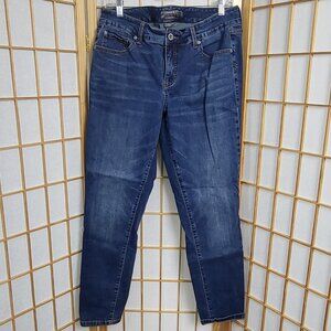 Torrid Boyfriend Straight Vintage Stretch jeans in blue size 10R in EUC